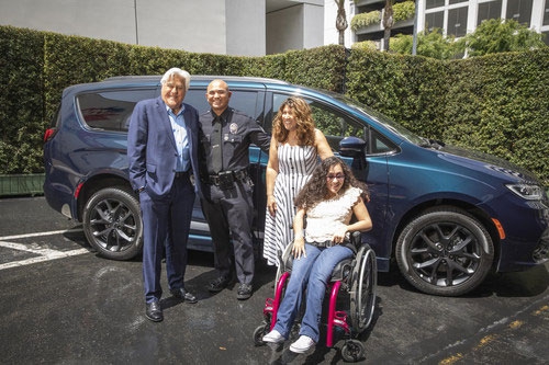 BraunAbility teams with Chrysler, Kelly Clarkson Show, Jay Leno