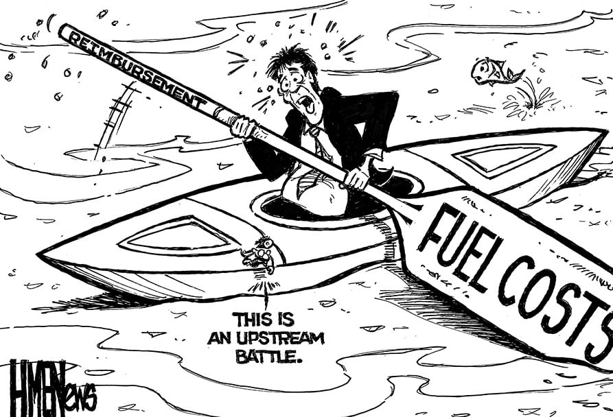 Cartoon credit: Steve Meyers