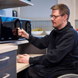 Permobil accessible workplace