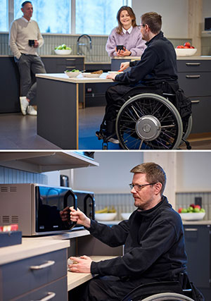 Permobil accessible workplace
